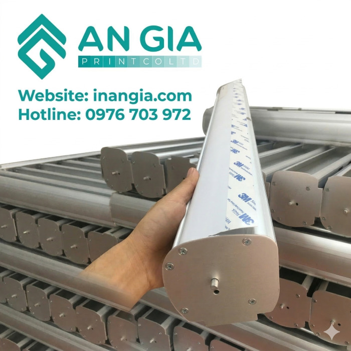 Standee Cuốn Nhôm Tốt